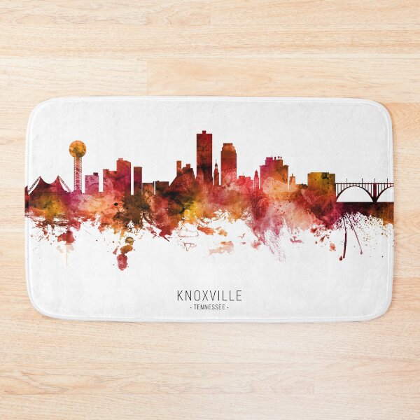 Item preview, Knoxville Tennessee Skyline designed and sold by ArtPrints.