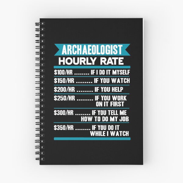 Item preview, Archaeologist Hourly Rate designed and sold by NeXore.