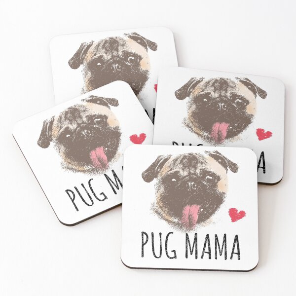Item preview, Pug Mama Cute Dog Mom designed and sold by shokA Design.