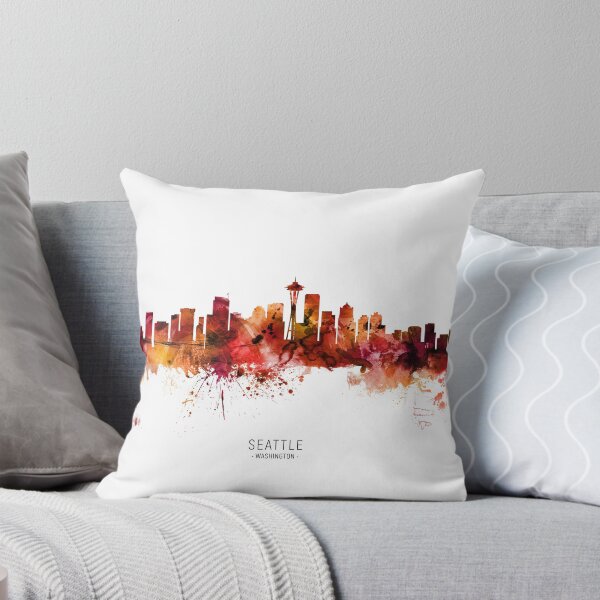 Item preview, Seattle Washington Skyline designed and sold by ArtPrints.