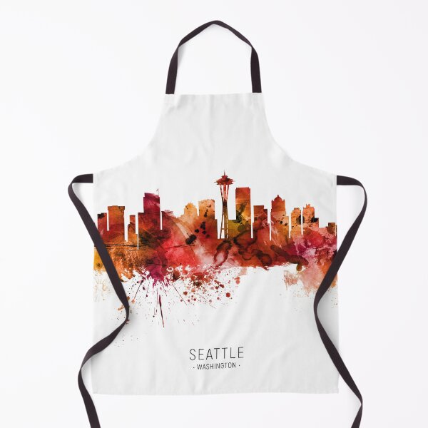 Item preview, Seattle Washington Skyline designed and sold by ArtPrints.