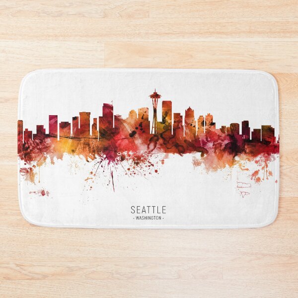 Artikelvorschau, Seattle Washington Skyline entworfen und verkauft von ArtPrints.