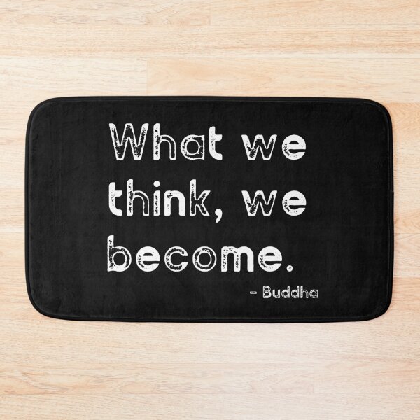 Item preview, What we think, we become - Buddha designed and sold by MohitJain1109.