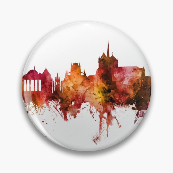 Item preview, Geneva Switzerland Skyline designed and sold by ArtPrints.