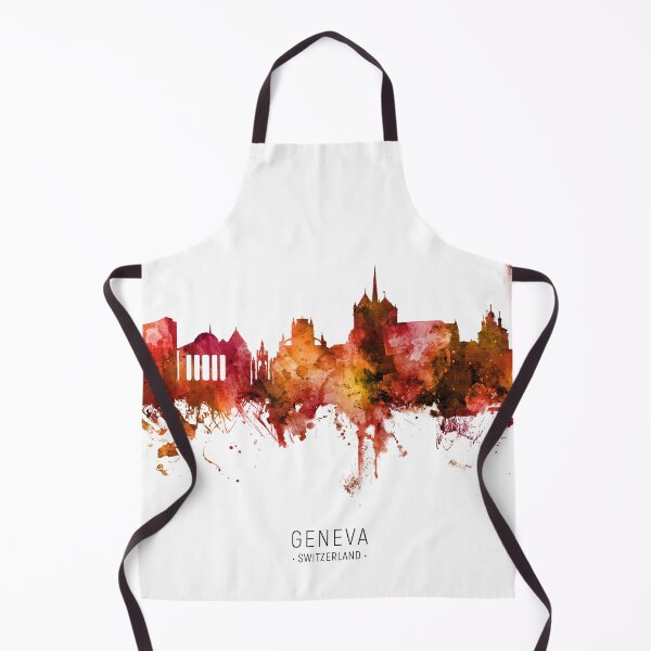 Item preview, Geneva Switzerland Skyline designed and sold by ArtPrints.