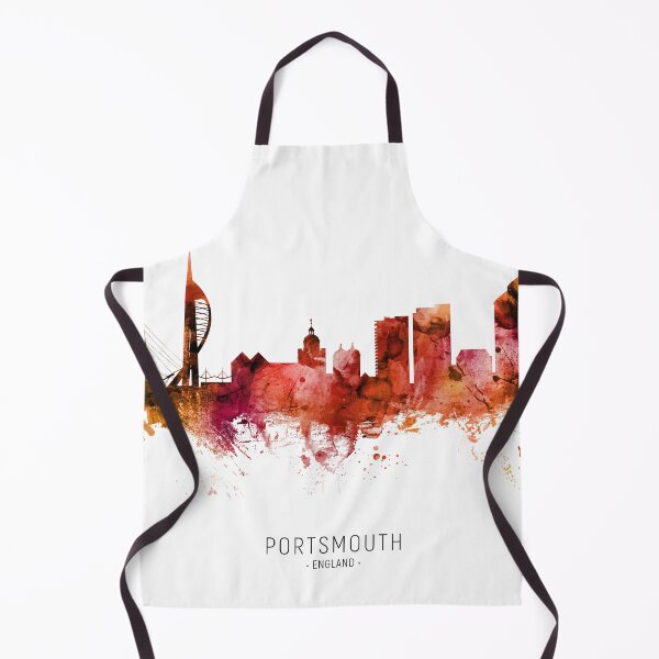Item preview, Portsmouth England Skyline designed and sold by ArtPrints.