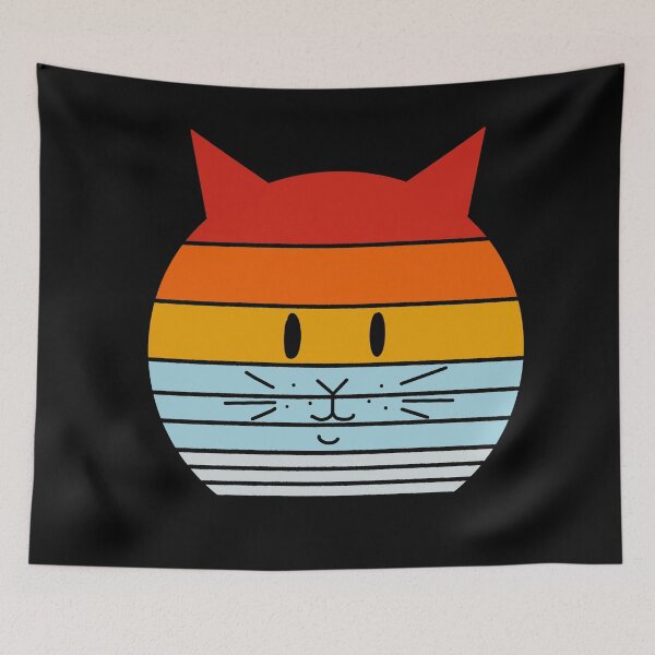 Item preview, Retro Cat designed and sold by Nathalie Aynié.