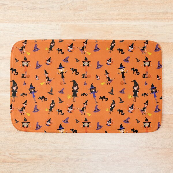 Item preview, Cute Witch Pattern - Orange designed and sold by aliveinmiddle.