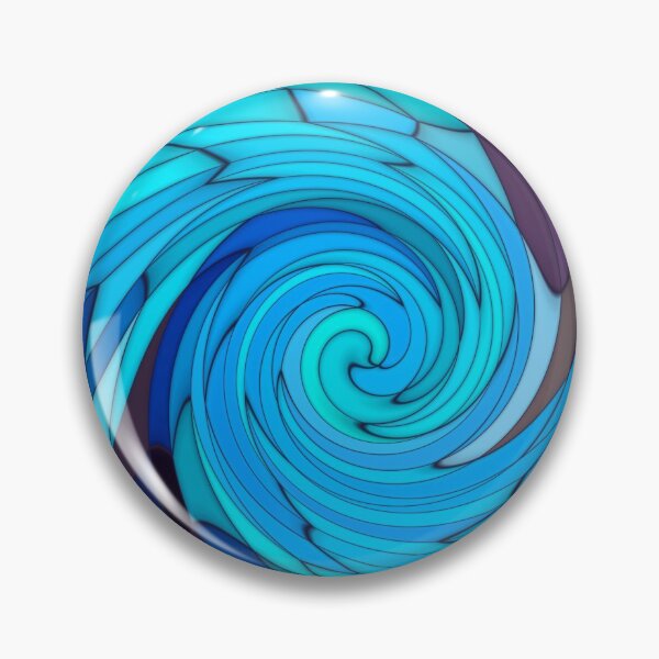 Item preview, Mosaic Pattern Blue Swirl designed and sold by cuprum.