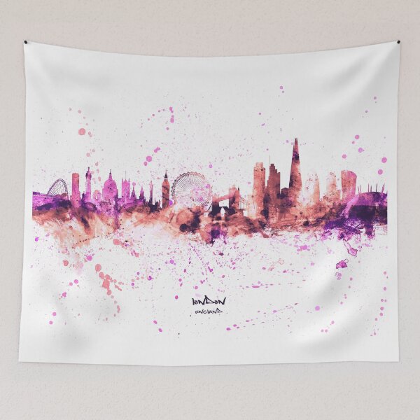 Item preview, London England Skyline designed and sold by ArtPrints.