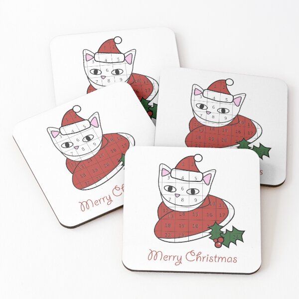 Item preview, Santa Claus advent calendar designed and sold by MeowMusic.