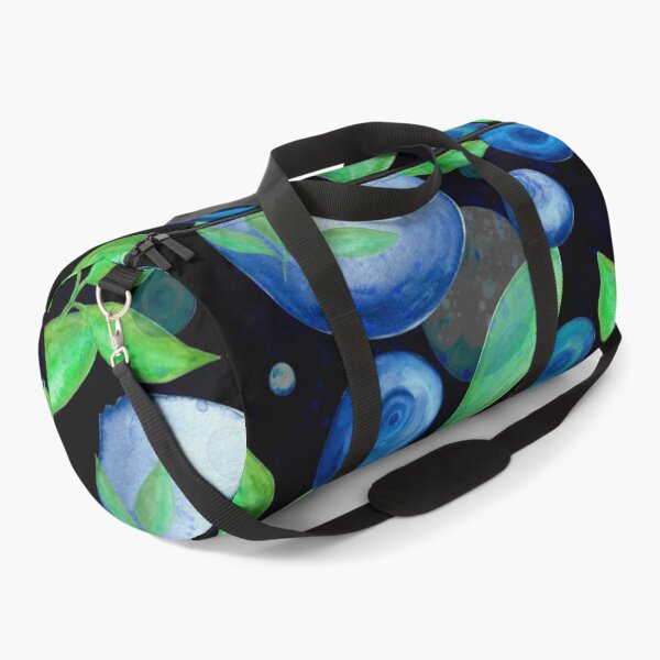 Item preview, Blueberries fruit and leaves Abstract- watercolor art - trending designed and sold by August-E.