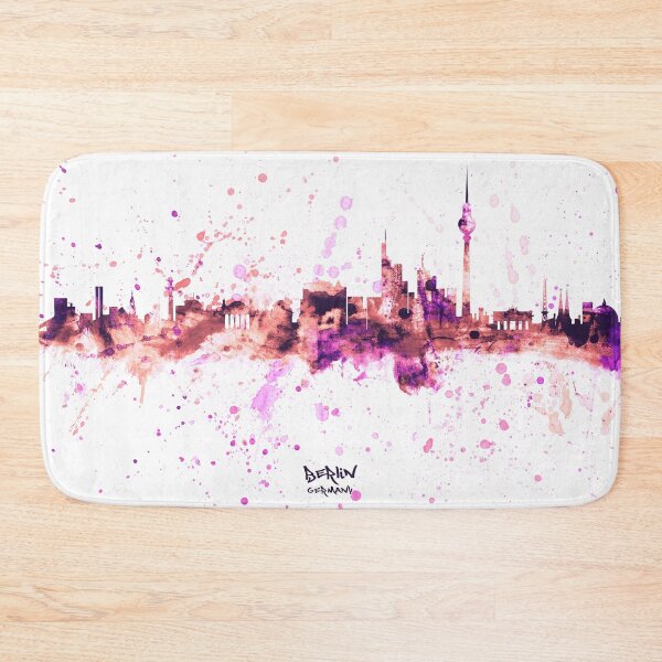 Artikelvorschau, Berlin Germany Skyline entworfen und verkauft von ArtPrints.
