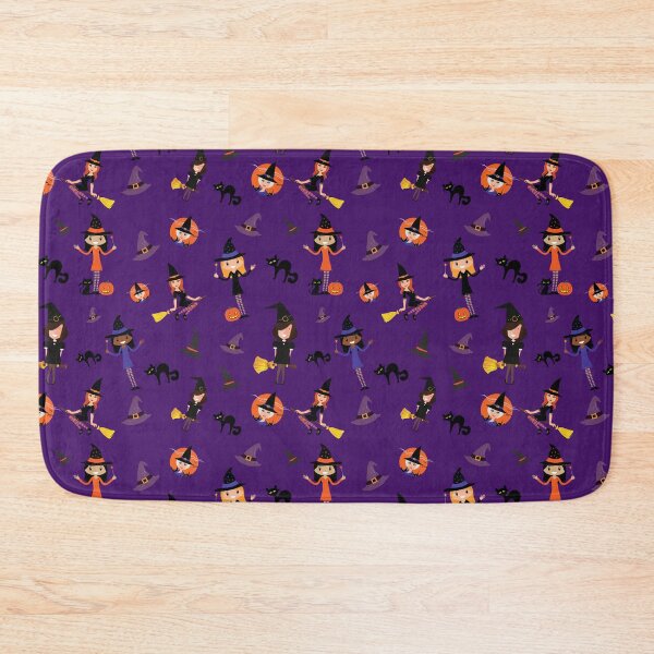 Item preview, Cute Witch Pattern - Purple designed and sold by aliveinmiddle.