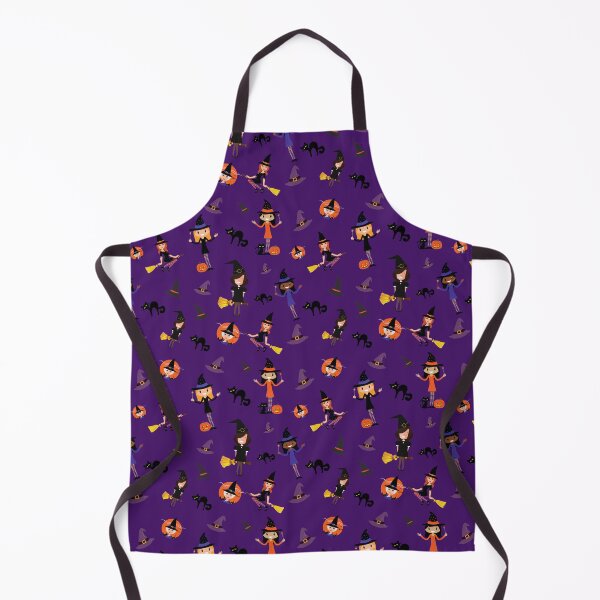Item preview, Cute Witch Pattern - Purple designed and sold by aliveinmiddle.