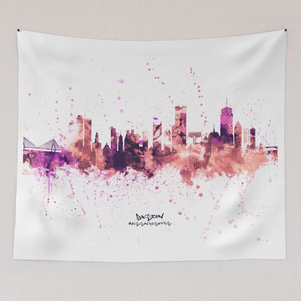 Item preview, Boston Massachusetts Skyline designed and sold by ArtPrints.