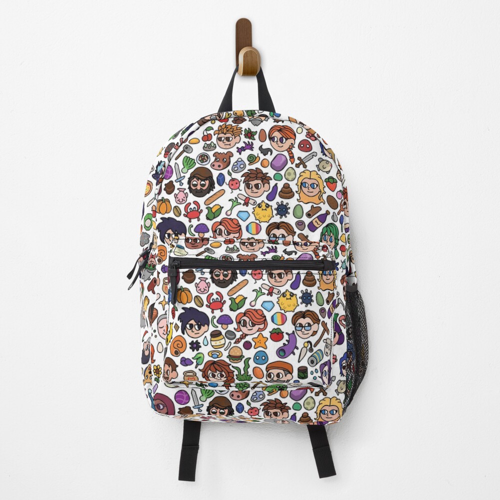 Stardew Valley Doodle School Backpack sold by Débora SKU 12572528