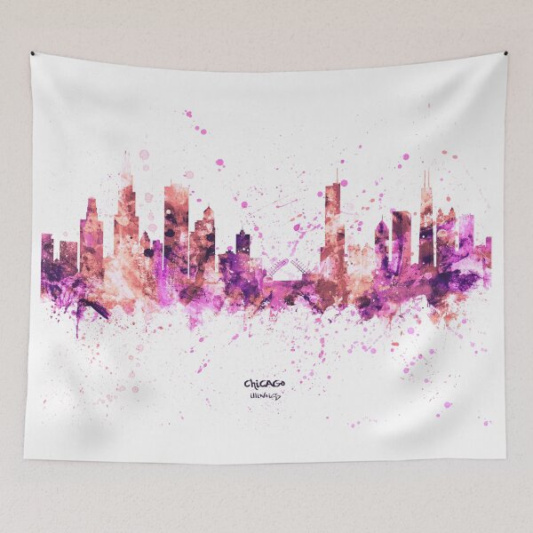 Item preview, Chicago Illinois Skyline designed and sold by ArtPrints.