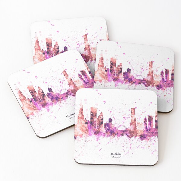 Item preview, Chicago Illinois Skyline designed and sold by ArtPrints.