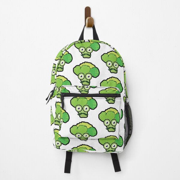 Funny geek broccoli Backpack