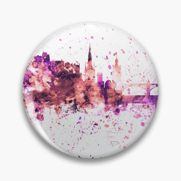 Item preview, Edinburgh Scotland Skyline designed and sold by ArtPrints.