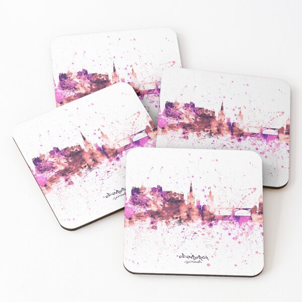 Item preview, Edinburgh Scotland Skyline designed and sold by ArtPrints.