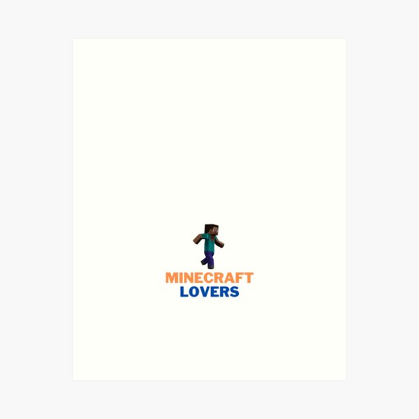 Minecraft Gameplay Art Prints Redbubble Minecraft Gameplay Art Prints Redbubble