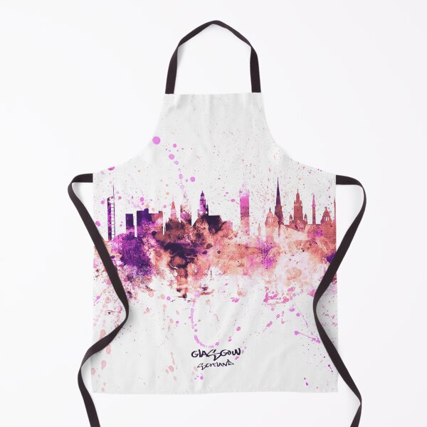 Artikelvorschau, Glasgow Scotland Skyline entworfen und verkauft von ArtPrints.