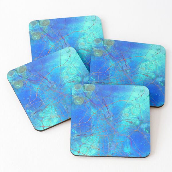 Item preview,  Warsaw Poland Street Blue Lagoon designed and sold by IvonDesign.