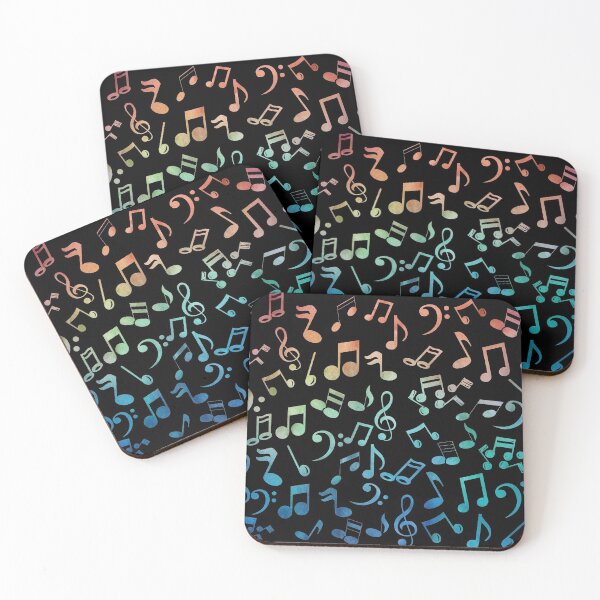 Item preview, Watercolor Music Notes designed and sold by Primroaddesigns.