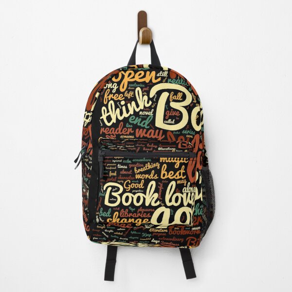 Item preview, Book lovers' wordcloud designed and sold by NerdySherds.