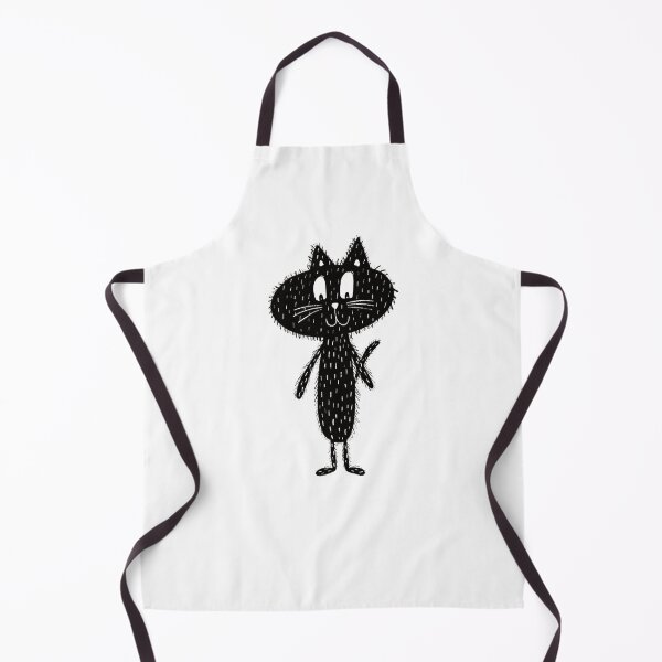 Item preview, Black and white cat nr7 designed and sold by KateCrafts.