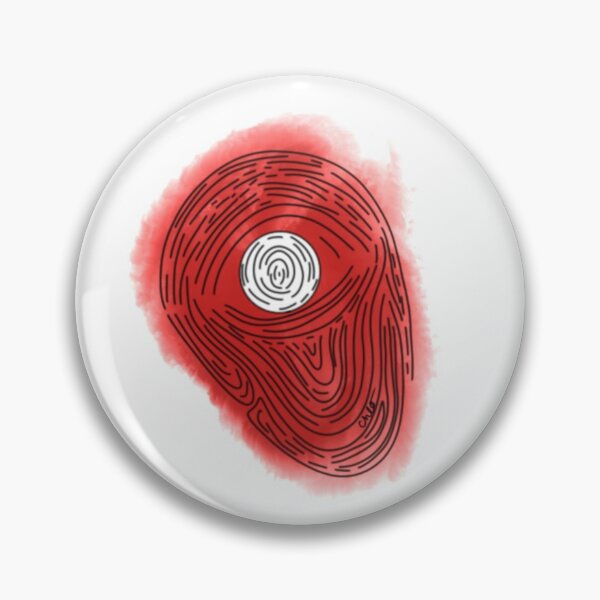Item preview, Red Thumbprint  designed and sold by SpookyCrafts.
