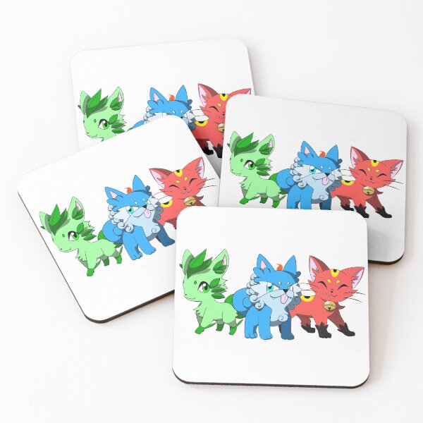 Item preview, Kitsomi, Shishinu & Akineko designed and sold by Snowwhitewolfos.