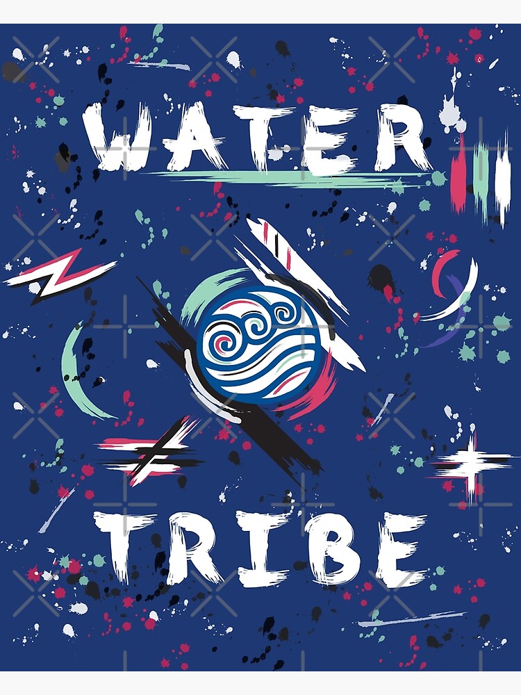 Avatar The Last Airbender Water Tribe Poster For Sale By Lignas Redbubble 0142