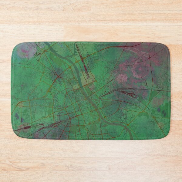 Item preview, Warsaw Poland Street Green Planet designed and sold by IvonDesign.