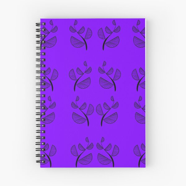 Item preview, Black&purple abstract leaves designed and sold by Chino20.
