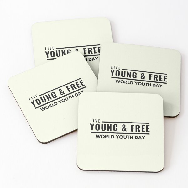 Item preview, Live Young Live Free World Youth Day designed and sold by Rahke.
