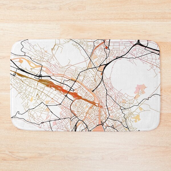 Item preview, Zurich Switzerland Street Map Color designed and sold by IvonDesign.