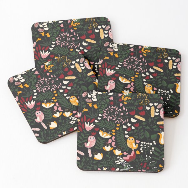 Item preview, Birds and Flowers Pattern designed and sold by space-kitten.
