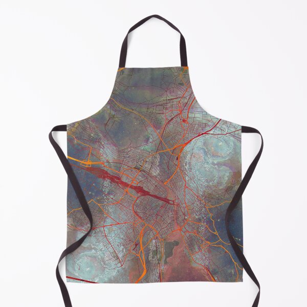 Item preview, Zurich Switzerland Street Map Urban designed and sold by IvonDesign.