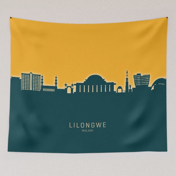 Item preview, Lilongwe Malawi Skyline designed and sold by ArtPrints.