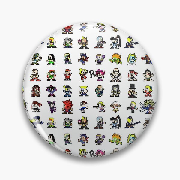 Item preview, Sfv Full roster Chibi Pixels designed and sold by K-JAW.