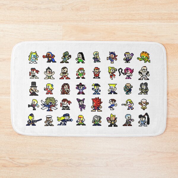 Item preview, Sfv Full roster Chibi Pixels designed and sold by K-JAW.