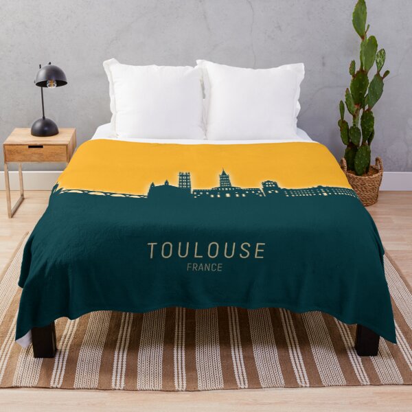 Item preview, Toulouse France Skyline designed and sold by ArtPrints.