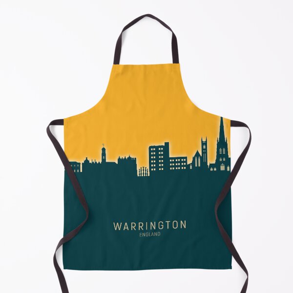 Item preview, Warrington England Skyline designed and sold by ArtPrints.
