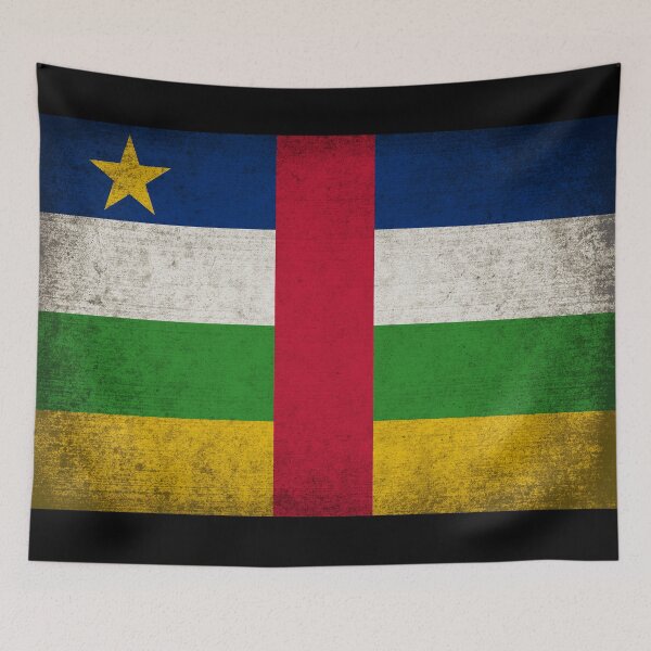 Item preview, Central African Republic flag designed and sold by Patriots-flag.