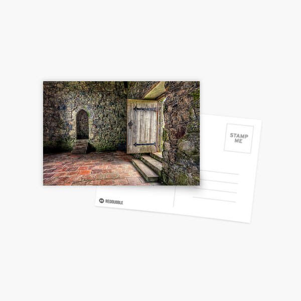 The Door to Rodel Church Postcard