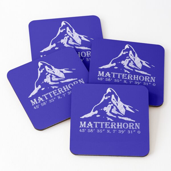 Item preview, Matterhorn Alps GPS Switzerland mountain vacation gift designed and sold by DerNerd.