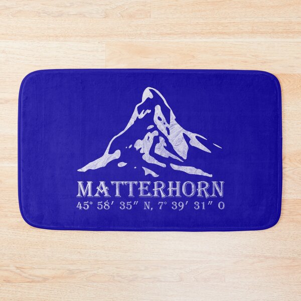 Item preview, Matterhorn Alps GPS Switzerland mountain vacation gift designed and sold by DerNerd.